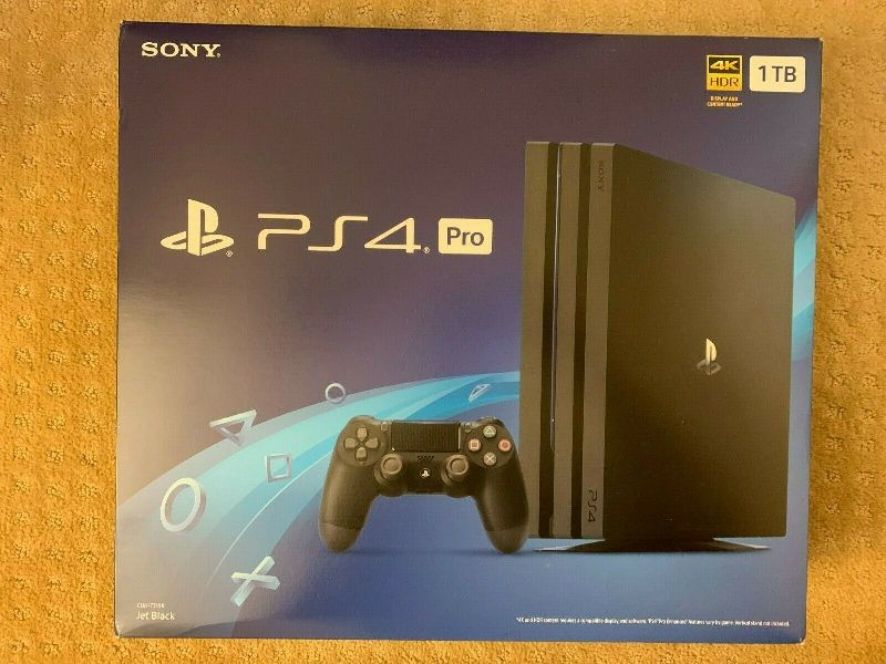 Sony Playstation 4 Pro Video Game, Power Source : Electric