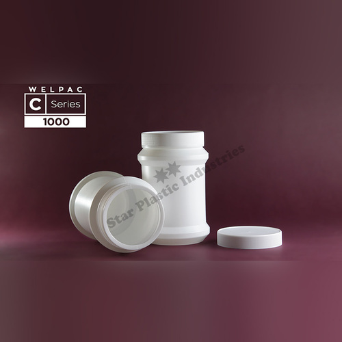 Round Medicine Jars, Design Type : Standard