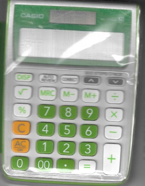 CASIO MJ12VCB CALCULATORS