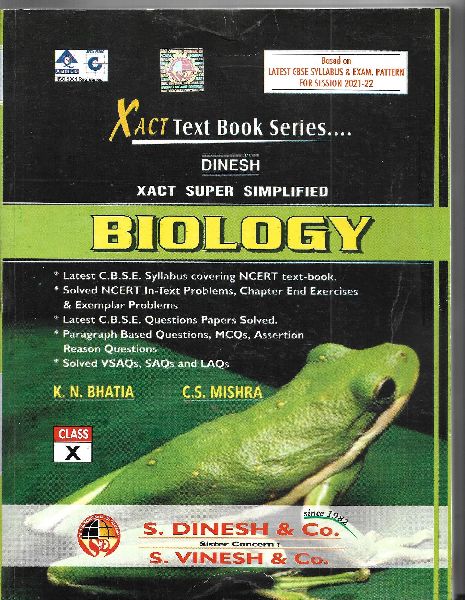 SUPER SIMPLIFIED BIOLOGY REFERENCE FOR 10TH STD