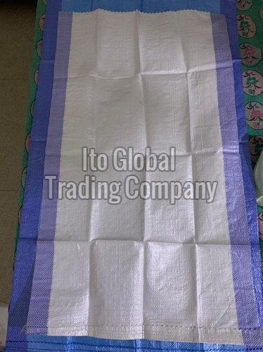 ITO Printed HDPE Woven Laminated Bag, Color : White