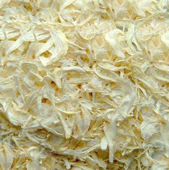 Organic Dehydrated White Onion Flakes, for Cooking, Packaging Type : Plastic Packets