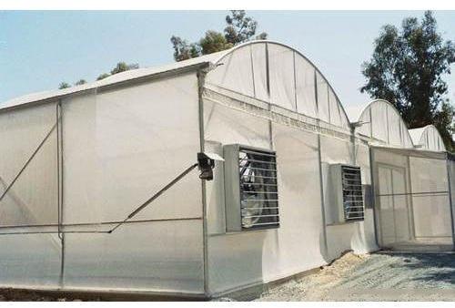 Climate Controlled Polyhouse, for Agriculture, Color : White
