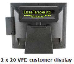 VFD Customer Display, Shape : Round