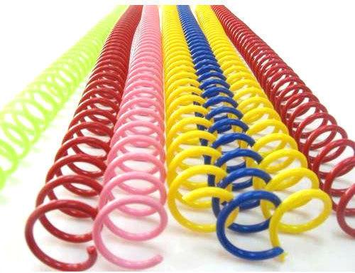 Plastic Spirals, Color : Pink, Red, Yellow, Green, Blue