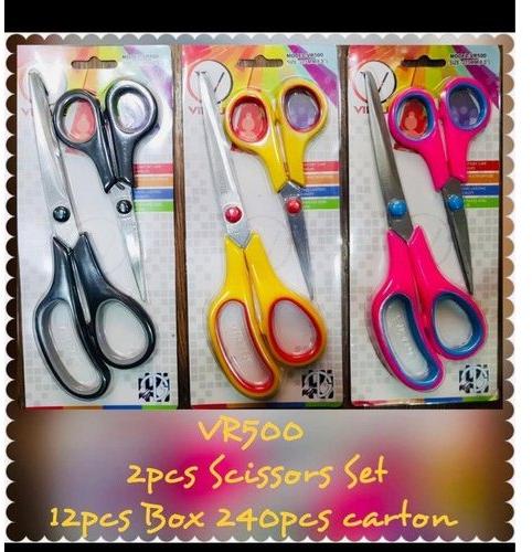 Virtue Plastic Office Scissors, Size : 8.5 inch, 4.7 inch