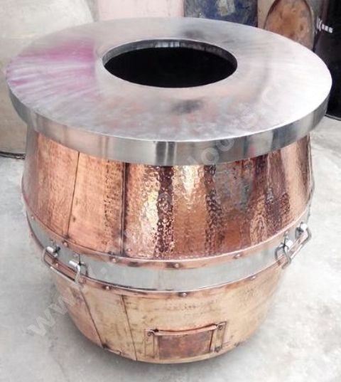 Brass Tandoor Oven, for Chapati Making Use, Feature : Fine Design, Hard Structure, High Durability