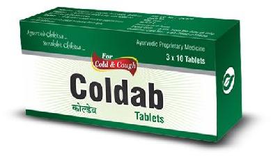 Coldab Tablets, Packaging Type : Box