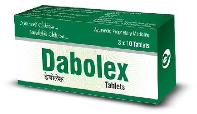 Dabolex Tablets, Packaging Type : Box