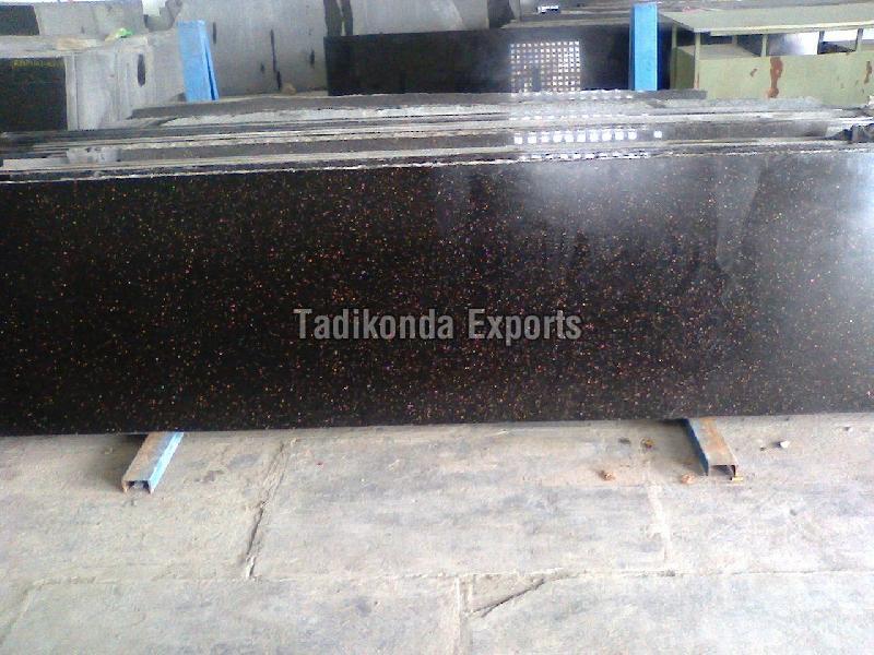 Indian Black Galaxy Granite