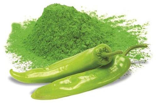 Organic Green Chilli Powder, for Cooking, Packaging Type : 100gm, 1kg