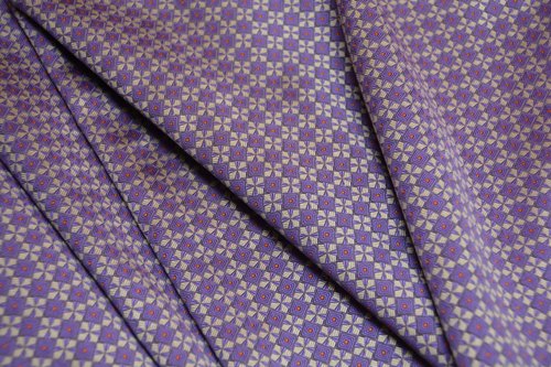 TDKC Polyester Necktie Fabric, Color : Purple