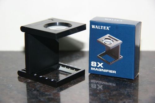 Waltex Fibre Linen Tester Folding Magnifier, Size : 0.875-inch
