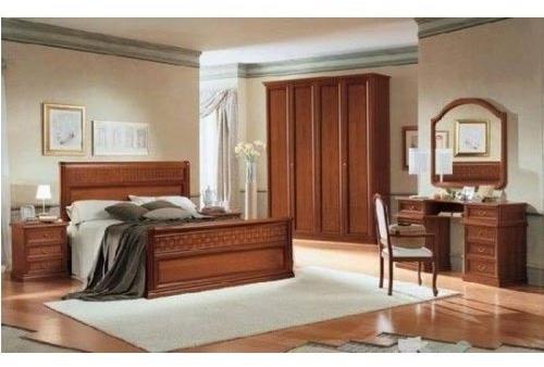 King Bedroom Set, Color : Brown