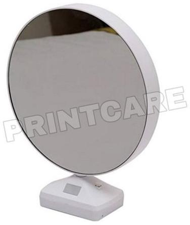 Glass Round Magic Mirror, Color : White