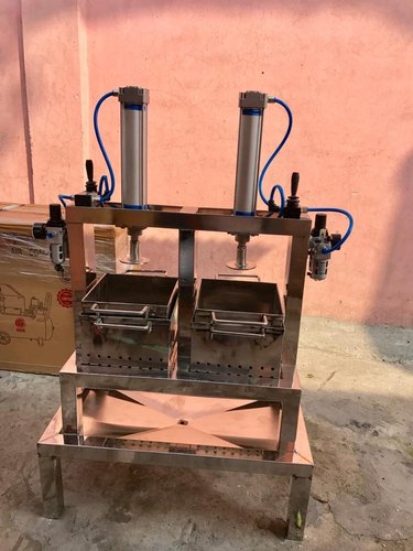 Double Head Paneer Press Machine