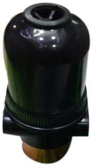 Metal Bulb Holder, Color : Black