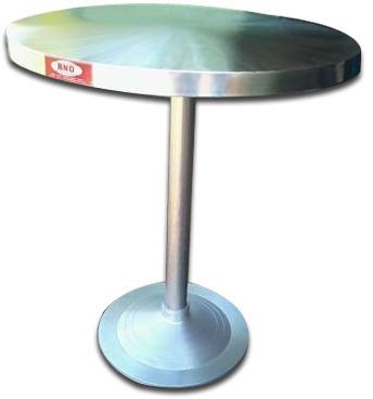 Commercial Aluminum Base Dining Table
