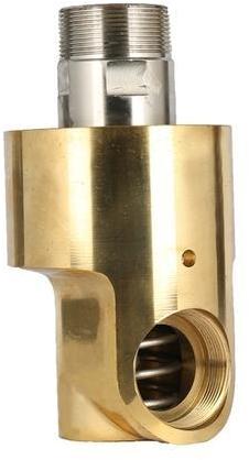 Brass Housing Hot Oil Rotary Joint, for Hydraulic Pipe, Size : 1/2 inch, 3/4 inch, 1 inch, 2 inch