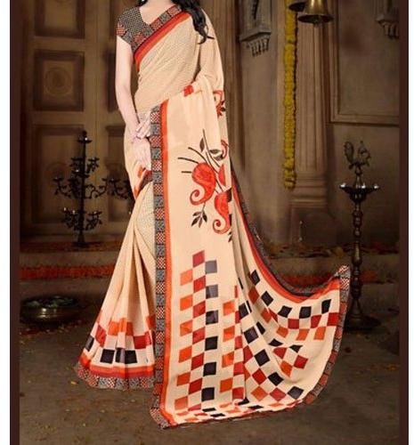Daily Wear Synthetic Saree