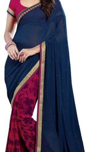 Fancy Synthetic Saree