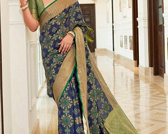 Heavy Border Wedding Saree, for Dry Cleaning, Packaging Type : Packet, Poly Bag