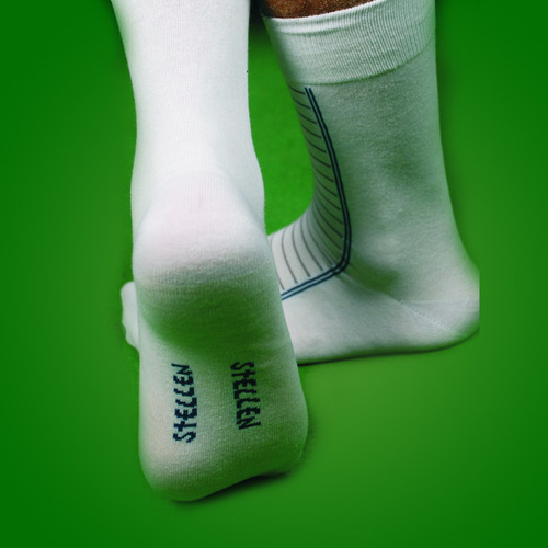 Cotton running socks, Size : Free Size
