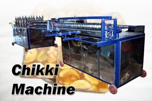 SEMI-AUTO Chikki Making Machine, Machine Body Material : Stainless Steel