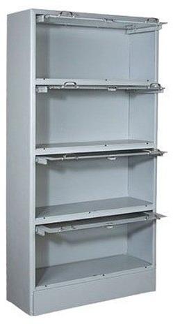 Steel Office Bookcase, Color : Grey