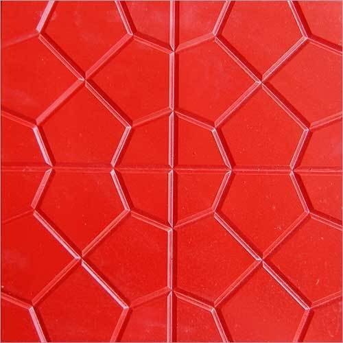 Octagon Flower Concrete Chequered Tiles