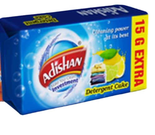 K-Adishan Premium Detergent Cake, for Cloth Washing