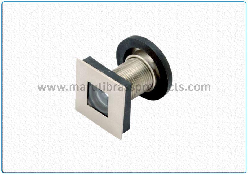 Polished Brass Square Door Eye, Feature : High Strength, Rust Proof, Sturdiness