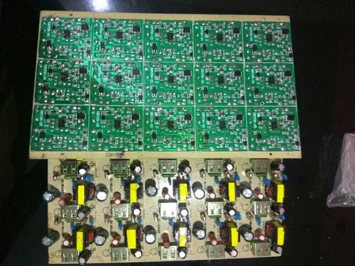 Single usb charger PCB board, Power : 5v1.2a