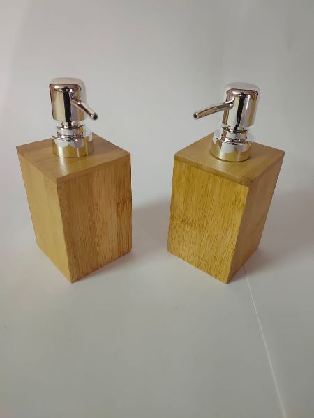 Bamboo Dispenser Bottles, for Storing Liquid, Feature : Eco Friendly, Ergonomically, Fine Quality