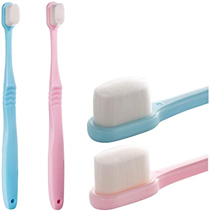 Plastic Extra Soft Toothbrush, Color : Multicolor