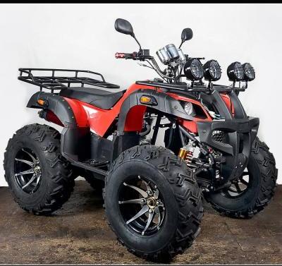 red 200cc bull atv