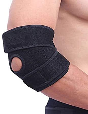 Neoprene Elbow Support, for Pain Relief, Pattern : Plain