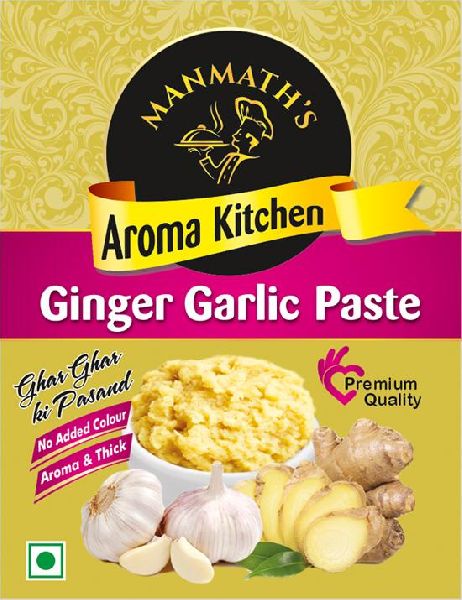 AROMA KITCHEN GINGER GARLIC PASTE, for Food Medicine, Packaging Type : Cartoon box