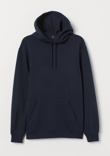 Plain Fleece Hooded Sweatshirt, Size : M, XL, XXL