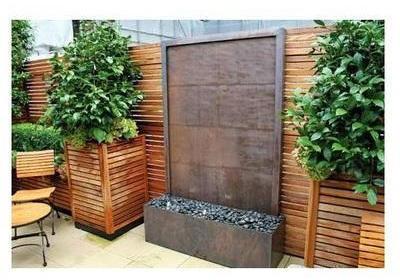 Rectangle Wooden Garden Wall Fountain, Voltage : 220 V