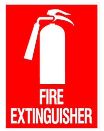 Fire Extinguisher Signage