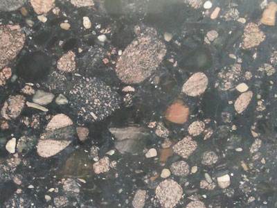 Zapllin Black Granite Slab