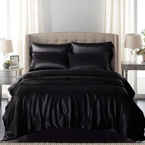 Plain Silk Bed Sheets, Feature : Dry Cleaning