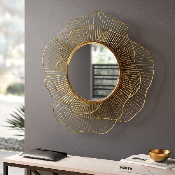 Flower Wall Hanging Mirror