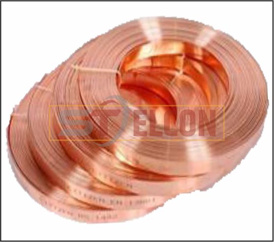 STElcon Copper Flat, for Electric Conductor, Lighting, Overhead, Underground