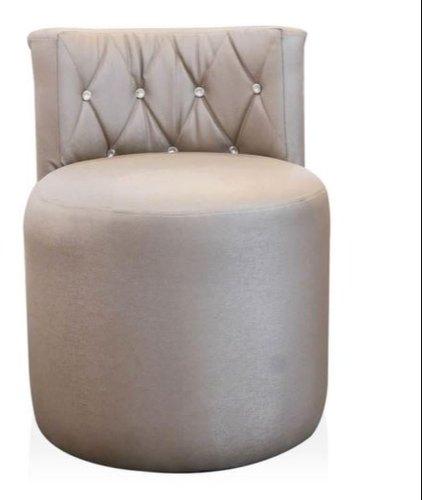 Round Polished Puffy Chair, for Banquet, Home, Hotel, Office, Restaurant, Pattern : Plain
