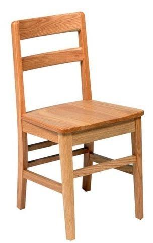 Polished Pure Wood School Chair, for Student Use, Style : Modern