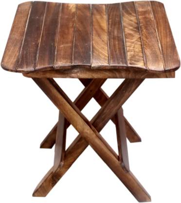 Polished Plain Wooden Foldable Stool, Feature : Accurate Dimension, Attractive Designs, High Strength