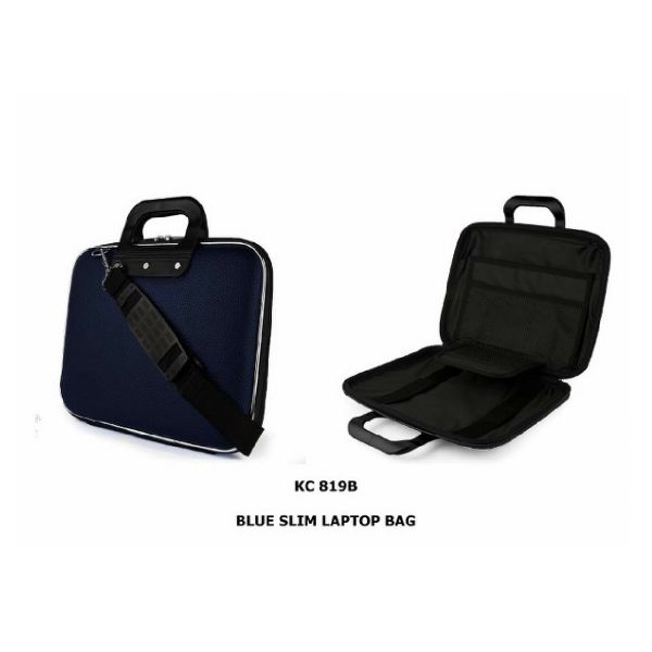 Blue Slim Laptop Bag
