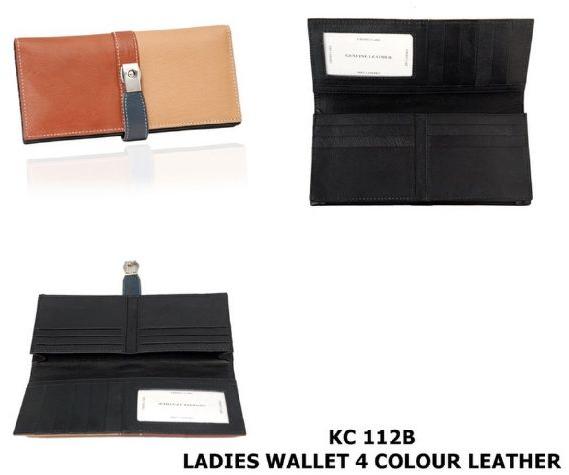 Ladie Four Color Leather Wallet, Style : Fashion